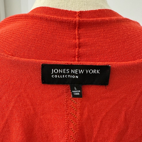 Jones New York, cardigan sweater, size L - Picture 6 of 6